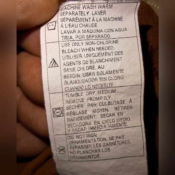 A Carhartt youth medium long sleeve t-shirt in good condition. - Picture 6 of 7